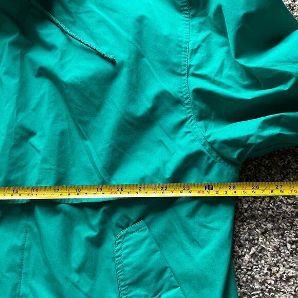 Vintage 80s 90s Mens XL Green/Blue Windbreaker Jacket, Gear For Sports Jacket - Picture 7 of 7